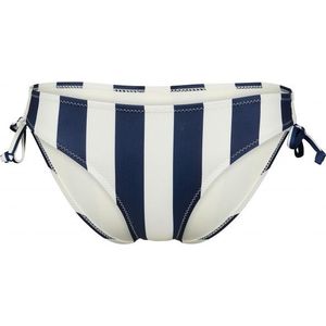 DEDICATED Womens Bikini Bottom Odda Big Stripes (Dames |blauw)