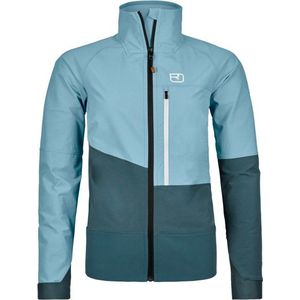 Ortovox Womens Punta Berrino Jacket Softshelljack (Dames |turkoois/blauw)