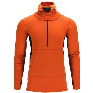Aclima Warmwool Hood Sweater Net Merinotrui (Heren |rood)