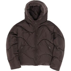 Mazine - Waves Quilt - Winterjack - Grijs - Waterdicht