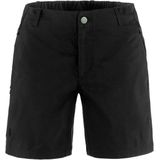 Fjällräven - Hoja Hybrid Shorts - Capribroek - Zwart - Stretch - DWR-geïmpregneerd