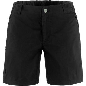 Fjällräven - Hoja Hybrid Shorts - Capribroek - Zwart - Stretch - DWR-geïmpregneerd