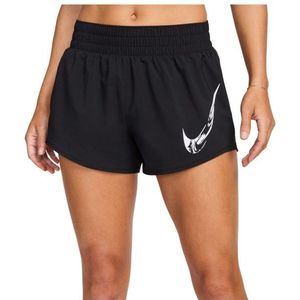 Nike Womens Dri-Fit One Swoosh Shorts Hardloopbroek (Dames |zwart)