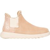 HeyDude Womens Branson Suede Novelty Hoge schoenen (Dames |beige/wit)