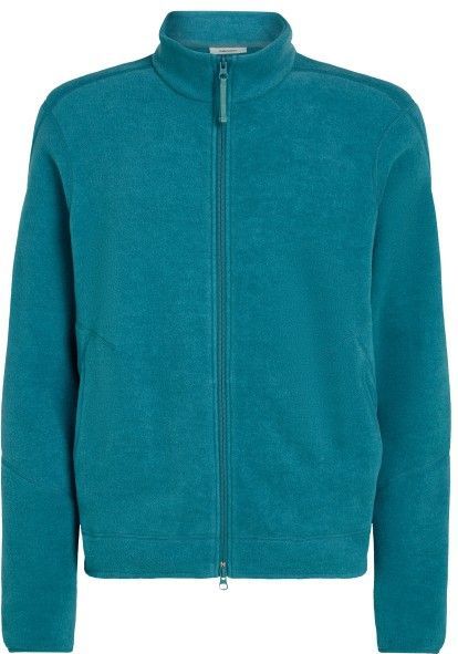 Icebreaker - Merino Blend 800 Real FL Classic Pile L/S Zip - Merinovest - Turkoois