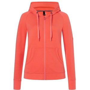 supernatural Womens Essential Zip Hoodie Trui met capuchon (Dames |rood)