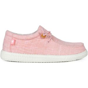 Walk in Pitas WP150 Wallabi Linen Sneakers (roze)