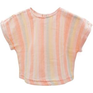 maximo Kids Mini Girl Top T-shirt (Kinderen |beige/roze)