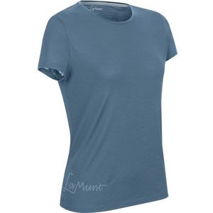 LaMunt Womens Alexandra Logo Tee Sportshirt (Dames |blauw)