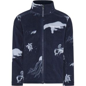 Didriksons Kids Monte PR Full Zip 10 Fleecevest (Kinderen |blauw)