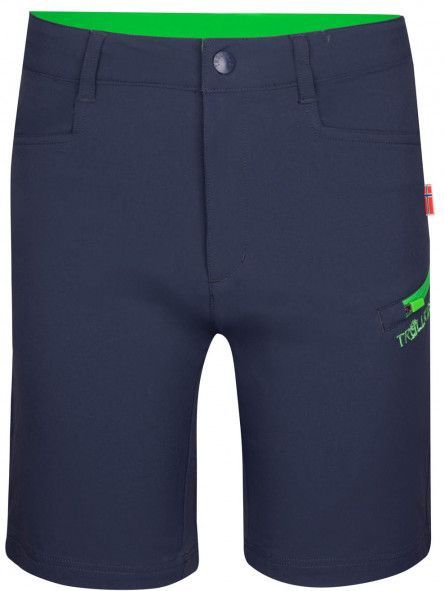 Trollkids - Haugesund Shorts - Blauw - Korte Broeken