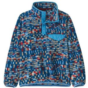 Patagonia Boys Lightweight Synchilla Snap-T Pullover Fleecetrui (Kinderen |blauw)