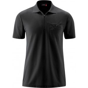 Maier Sports Arwin 20 Poloshirt (Heren |zwart)