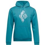 Black Diamond - Engineered Diamond - Pullover Hoodie - Biologisch Katoen - Oversized Model