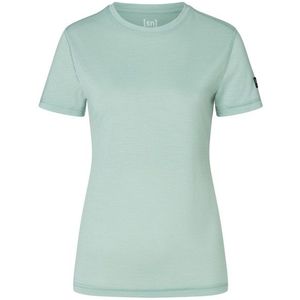 supernatural Womens Sierra 140 Tee Merinoshirt (Dames |grijs)