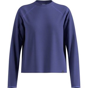 Odlo Womens Mid Layer Cubic Hardloopshirt (Dames |blauw)