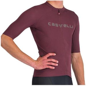Castelli Prologo Lite Jersey Fietsshirt (Heren |purper |waterdicht)