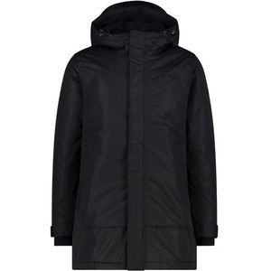 CMP Parka Fix Hood Taslan Polyester Parka (Heren |zwart |waterdicht)