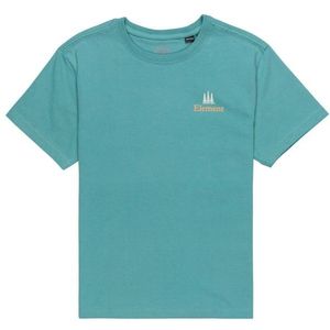 Element - SBXE Remember - T-shirt - Turkoois - 100% Katoen