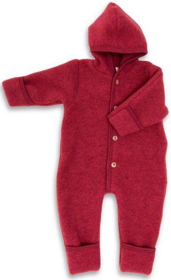 Engel - Baby Overall met Capuchon - Rood - Overall