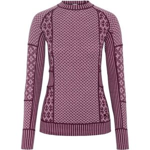 Kari Traa - Smekker L/S - Merino-ondergoed - Purper