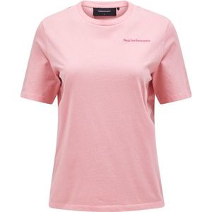 Peak Performance Womens Original Small Logo Tee T-shirt (Dames |roze)