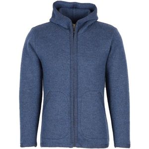 Flomax Kapuzen Jacke Wollen vest (Heren |blauw)