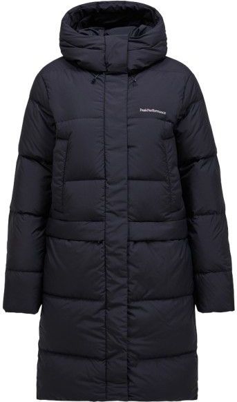 Peak Performance - Quiver Down Parka - Lange Jas - Zwart - Dames