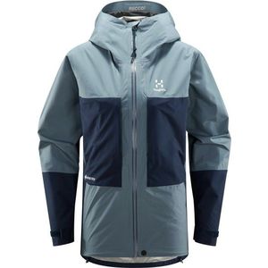 Haglöfs Womens Roc Sheer GTX Jacket Regenjas (Dames |blauw |waterdicht)
