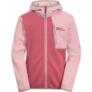 Jack Wolfskin Kids Actamic Grid Midlayer Fleecevest (Kinderen |roze)