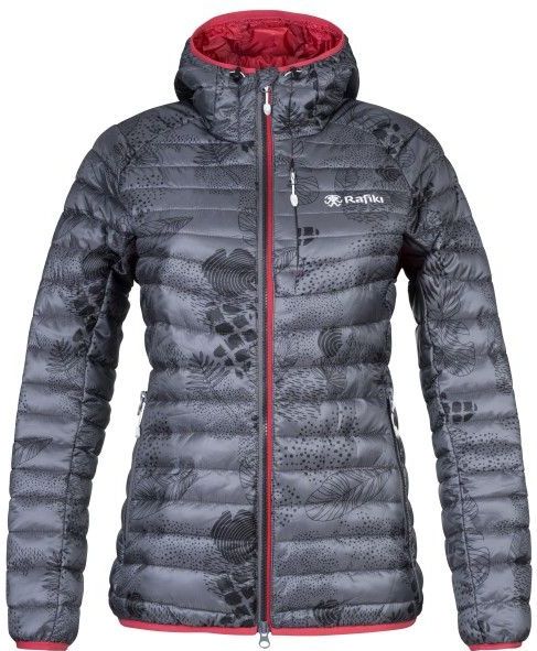 Rafiki Womens Darcy Donsjack (Dames |grijs/blauw)