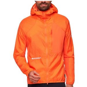 Mammut Eiger Nordwand Advanced Windbreaker Hooded Jacket Softshelljack (Heren |oranje)