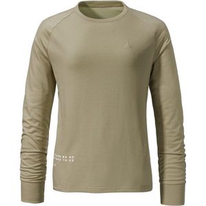 Schöffel Womens Longsleeve Breslau Longsleeve (Dames |olijfgroen/beige)