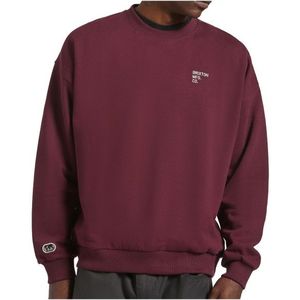 Brixton Embroidered Heavy Weight Crew Trui (Heren |rood)