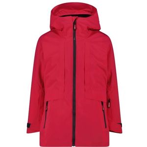CMP Kids Jacket Fix Hood 34W4015 Ski-jas (Kinderen |rood |waterdicht)