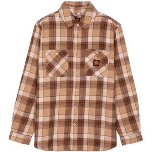 Santa Cruz - Apex Shirt - Overhemd - Bruin