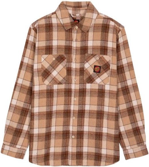 Santa Cruz - Apex Shirt - Overhemd - Bruin