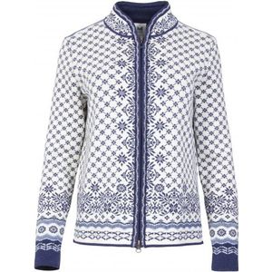 Dale of Norway Womens Solfrid Jacket Wollen vest (Dames |grijs)