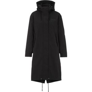 Didriksons Womens Amira Parka Parka (Dames |zwart |waterdicht)