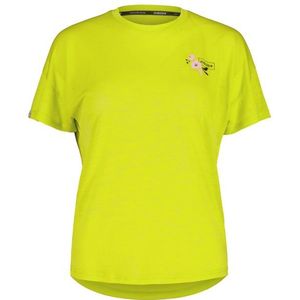 Maloja Womens HongarM Merinoshirt (Dames |geel)