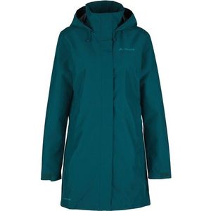 Vaude Womens Itri 2,5 Layer Coat Regenjas (Dames |blauw |waterdicht)