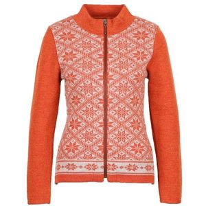 Flomax Womens Jacke Reißverschluss Svea Wollen vest (Dames |roze/rood)