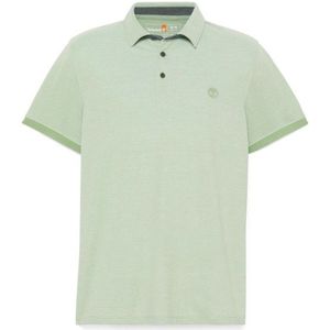 Heren Timberland Baboosic Brook Oxford Poloshirt in Groen