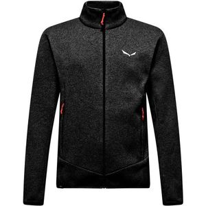 Salewa - Puez Rocca PL - Fleece Jas - Zwart - Met Volledige Rits