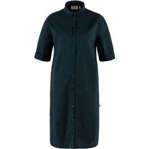 Fjällräven Womens High Coast Shade Dress Jurk (Dames |blauw/zwart)