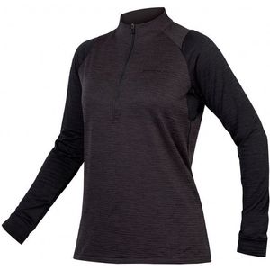 Endura Womens Singletrack Fleece Fleecetrui (Dames |zwart/grijs)