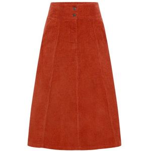 Tranquillo Womens Cordrock aus Biobaumwolle Rok (Dames |rood)