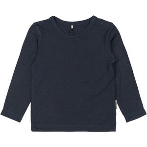Mikk-Line Kids Wool/Bamboo L/S Top Merinoshirt (Kinderen |blauw)