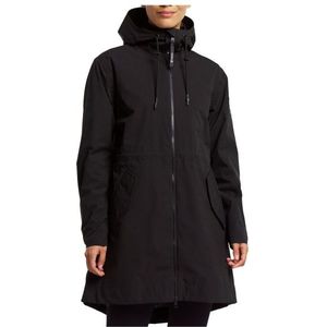 Tenson Womens Malou Parka Regenjas (Dames |zwart |waterdicht)