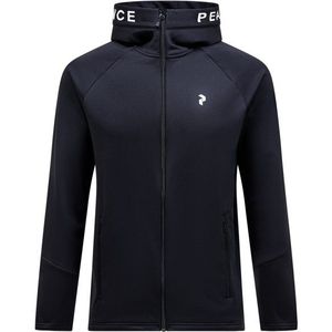 Peak Performance Rider Zip Hood Fleecevest (Heren |zwart)